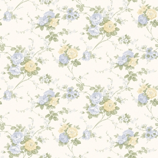 美式鄉村小花_藍花(LM1304)