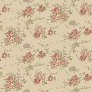 美式鄉村小花_咖啡(LM1305)