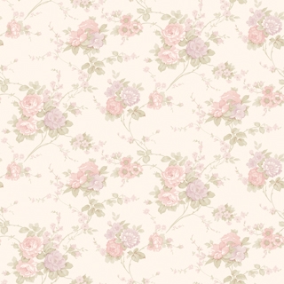 美式鄉村小花_粉紫(LM1302)