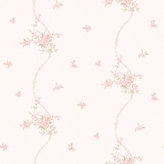 細緻波浪小花_粉底粉花(LM1403)