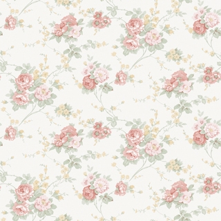 美式鄉村小花_粉桃(LM1303)